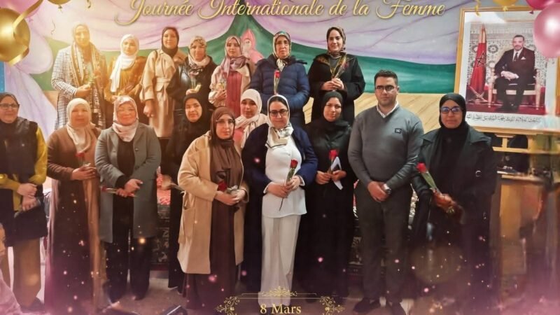 جمعية بصمة الخير توزع كسوة العيد بصخور الرحامنة