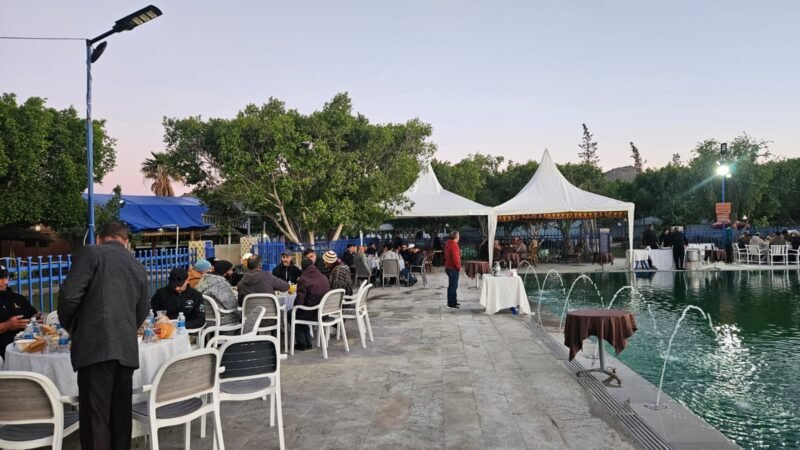 إفطار لعمال النظافة بقلعة السراغنة