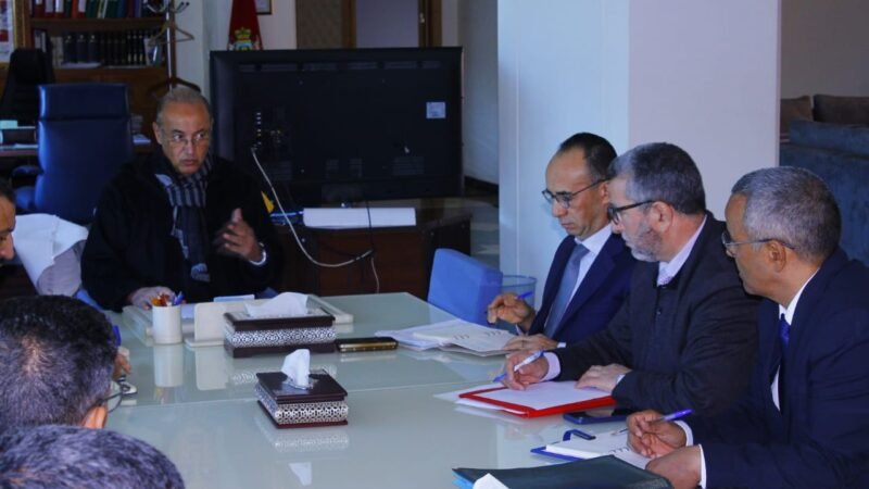 العامل اليزيدي يتتبع وضعية ومشاريع الماء الشروب بقلعة السراغنة