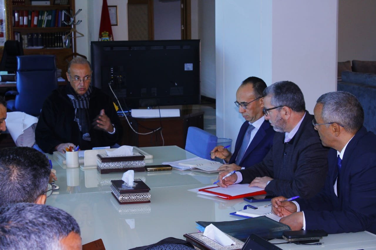 العامل اليزيدي يتتبع وضعية ومشاريع الماء الشروب بقلعة السراغنة