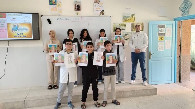 ابن جرير تحتفل باليوم العالمي للفن