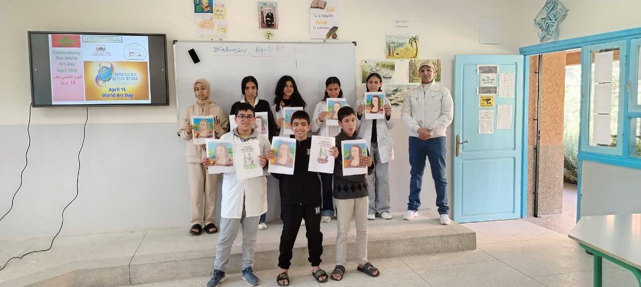 ابن جرير تحتفل باليوم العالمي للفن