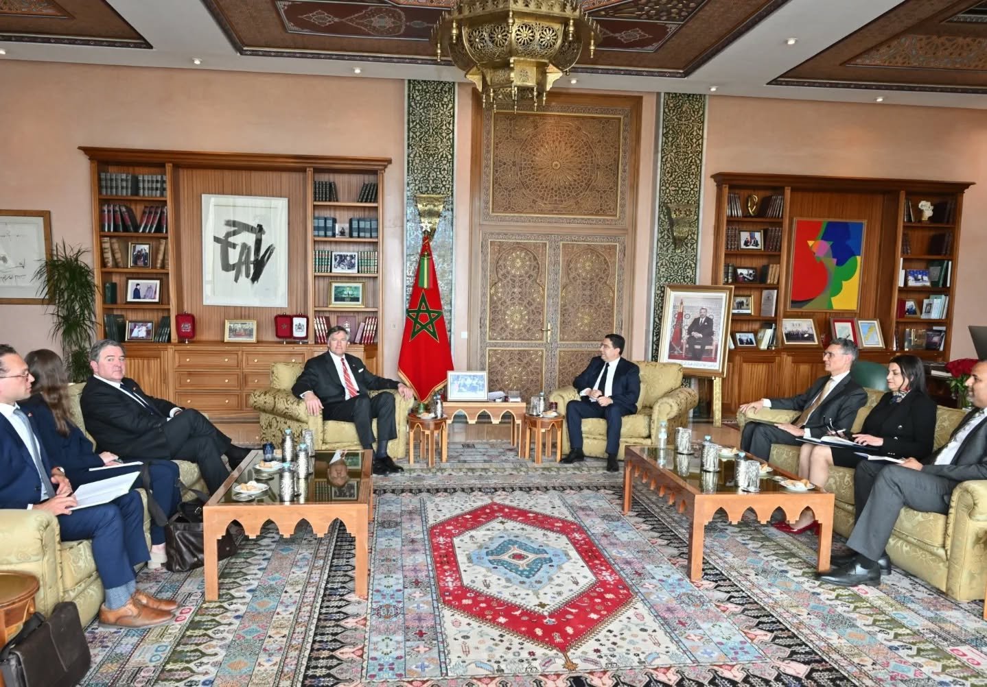 أمريكا تجدد تأكيد اعترافها بسيادة المغرب على الصحراء