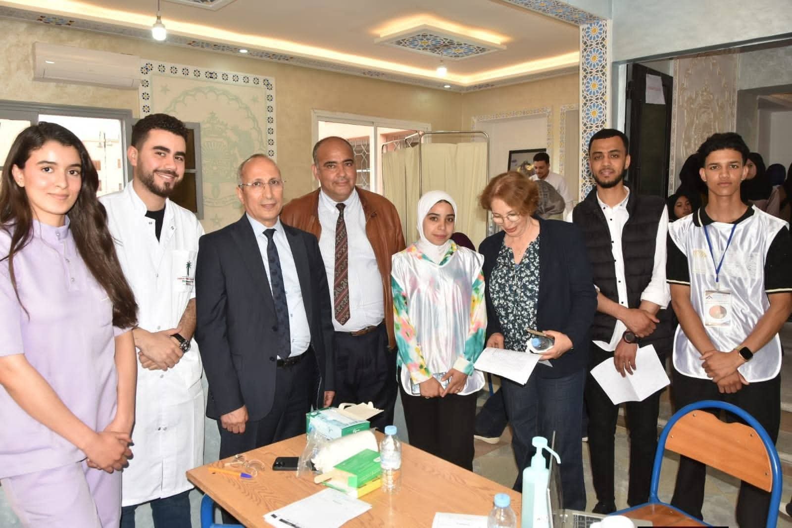 قافلة طبية بكلية الحقوق بقلعة السراغنة