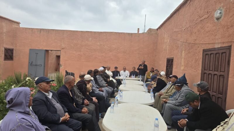 قلعة السراغنة..الاتحاديون يدعمون تأسيس نقابة الفلاحين بجماعة الفرائطة