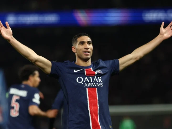 حكيمي يحقق أرقاما قباسية في دوري أبطال أوروبا