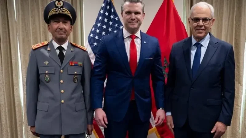 مباحثات عسكرية مغربية-أمريكية بواشنطن