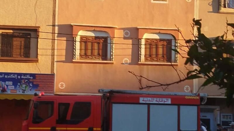 شاحن هاتف يتسبب في حريق بقلعة السراغنة