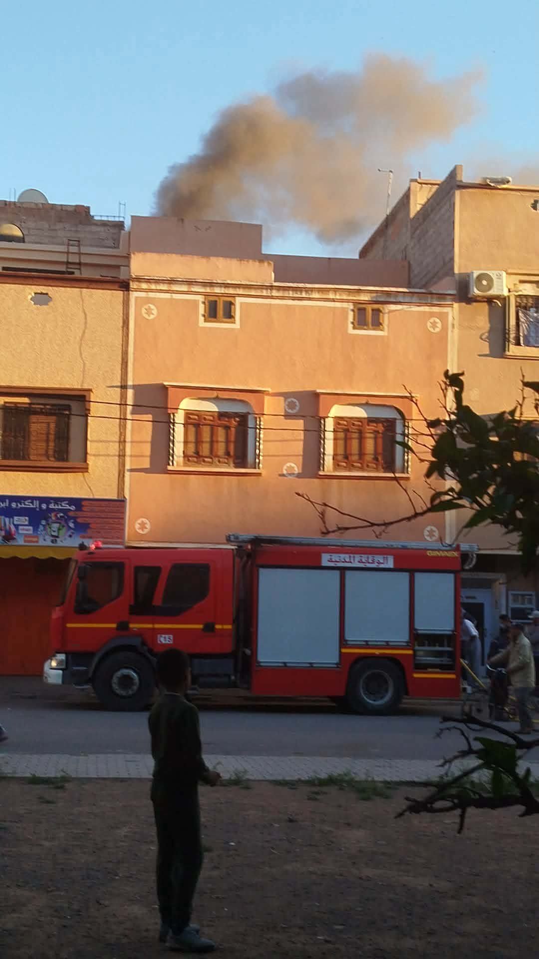 شاحن هاتف يتسبب في حريق بقلعة السراغنة