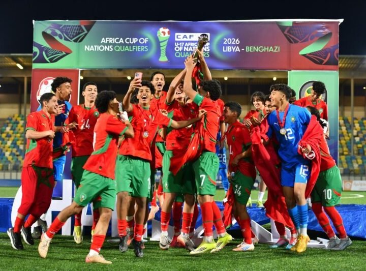 منتخب أقل من 17 سنة يتوج بطلا بالعلامة الكامل لشمال إفريقيا