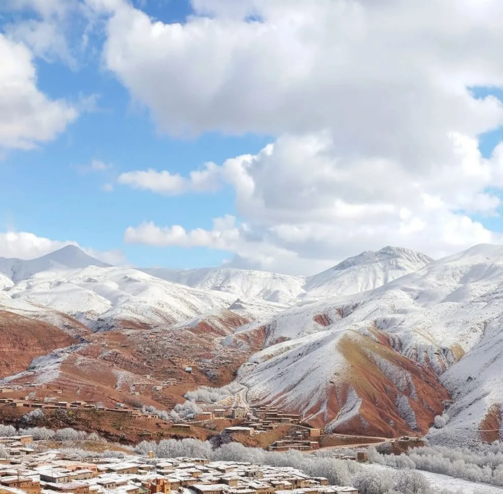 طقس اليوم الاثنين..ثلوج ورياح