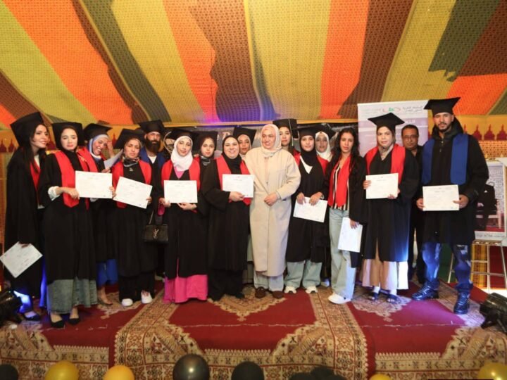 حفل تخرج لمتدربي التعاون الوطني بابن جرير