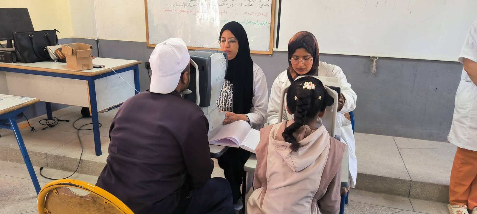 الرحامنة..أزيد من 257 تلميذا يستفيدون من حملة طبية بجماعة لبريكيين ـصور