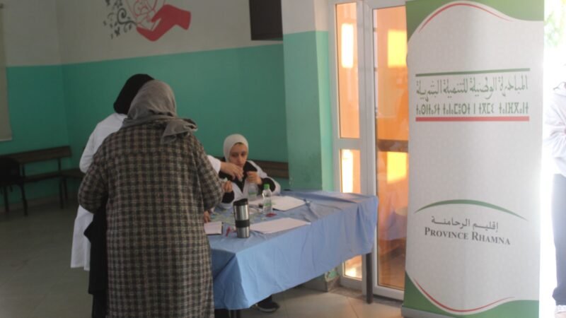 393 مستفيدا في اليوم الأول من قافلة طبية برأس عين الرحامنة