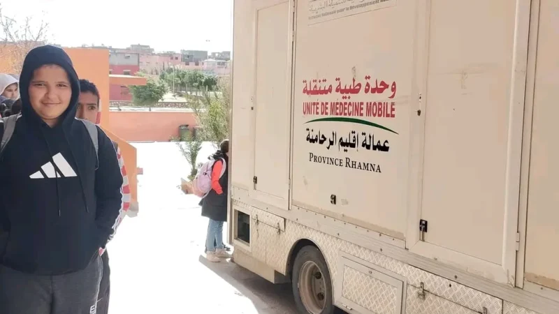 قافلة طبية بجماعة رأس عين الرحامنة