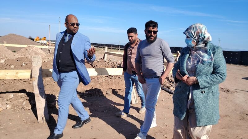الرحامنة..المدير الإقليمي يتفقّد بناء مدرسة جديدة بجماعة انزالت لعظم