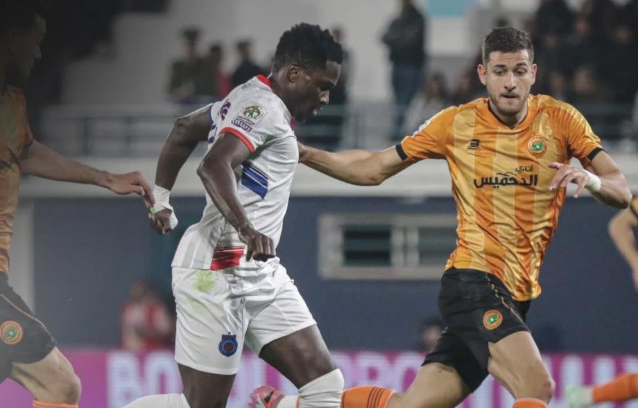 نهضة بركان تتعادل في آسفي