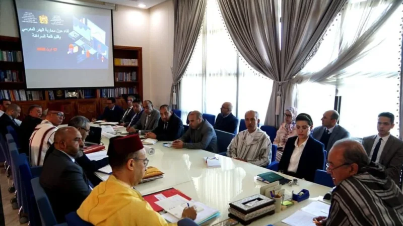 عامل قلعة السراغنة يترأس لقاء حول الهدر المدرسي