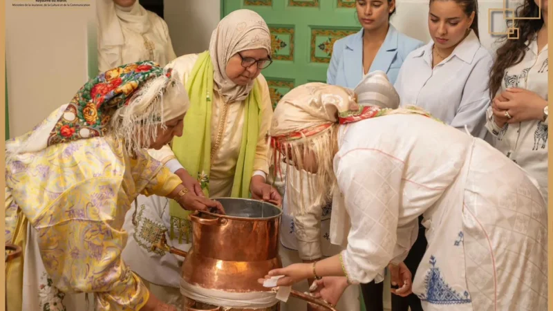 مؤسسة الأعمال الاجتماعية للتعليم تشارك في زهرية مراكش