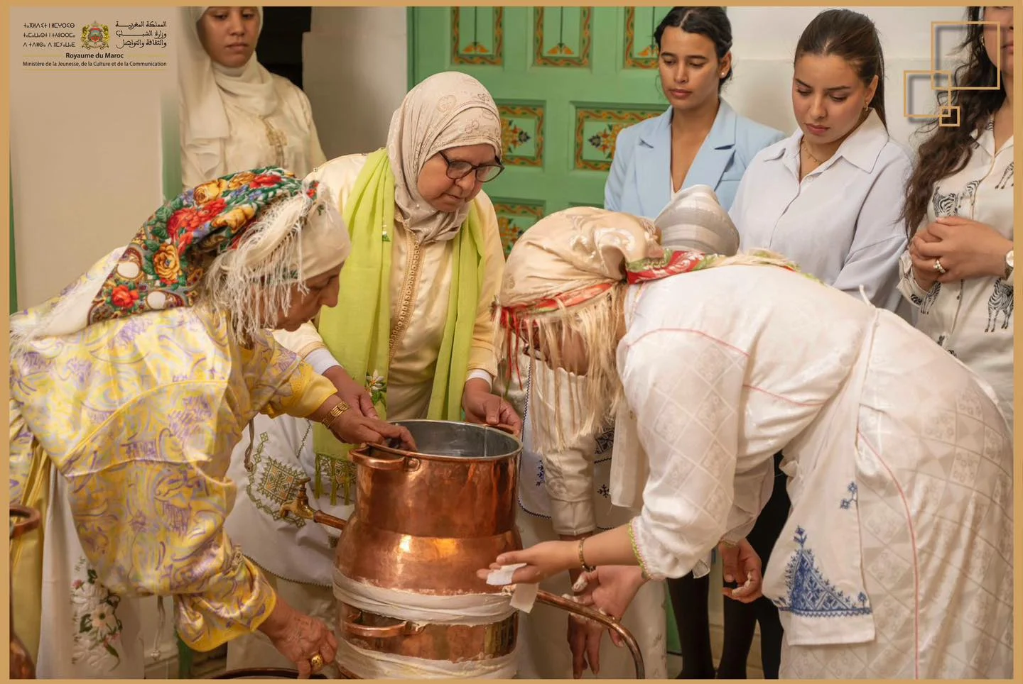 مؤسسة الأعمال الاجتماعية للتعليم تشارك في زهرية مراكش