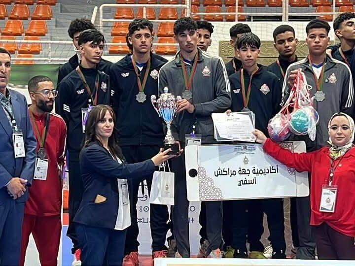 ثلاميذ ابن جرير يتوجون بالمركز الثاني في بطولة كرة اليد