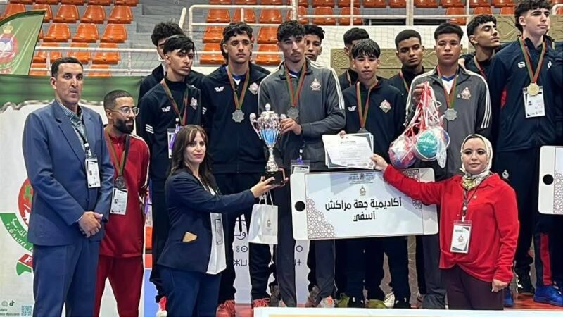 ثلاميذ ابن جرير يتوجون بالمركز الثاني في بطولة كرة اليد