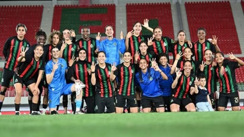 سيدات الجيش يتوجن بكأس العرش