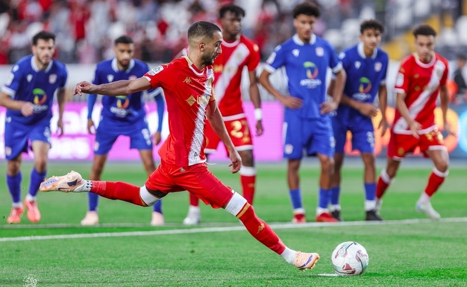 هاتريك زياش يقود الوداد لفوز ثمين على حسنية أكادير