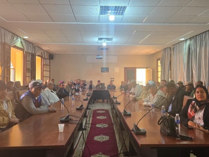 قلعة السراغنة..انتخاب الزعيم مديوف كاتبا لنقابة الفلاحين بجماعة الفرائطة