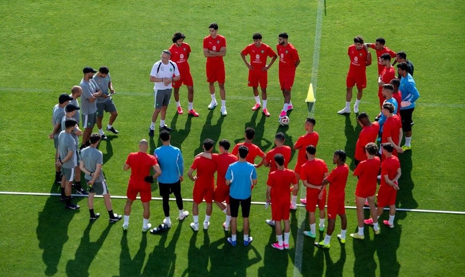 المنتخب يستأنف تدريباته استعدادا للمونديال