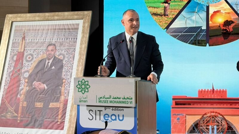 الوزير مزور يفتتج المعرض الدولي لتقنيات الماء بمراكش