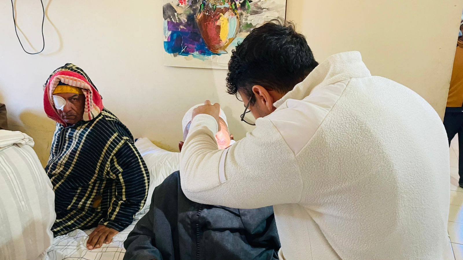 “المبادرة” تعزز العرض الصحي بالرحامنة..1063 مستفيدا من قافلة طبية بسيدي بوعثمان