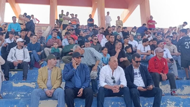 العامل اليزيدي يحضر مباراة الوداد السرغيني