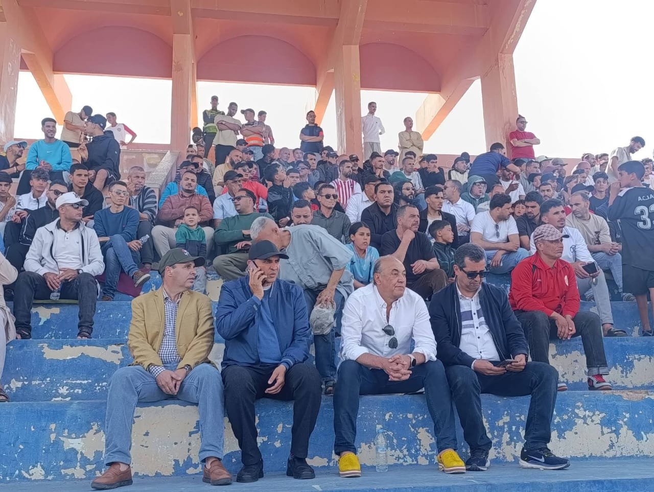 العامل اليزيدي يحضر مباراة الوداد السرغيني