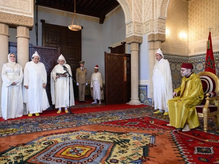الملك محمد السادس يستقبل أعضاء المجلس الأعلى للسلطة القضائية