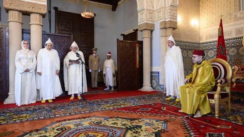 الملك محمد السادس يستقبل أعضاء المجلس الأعلى للسلطة القضائية