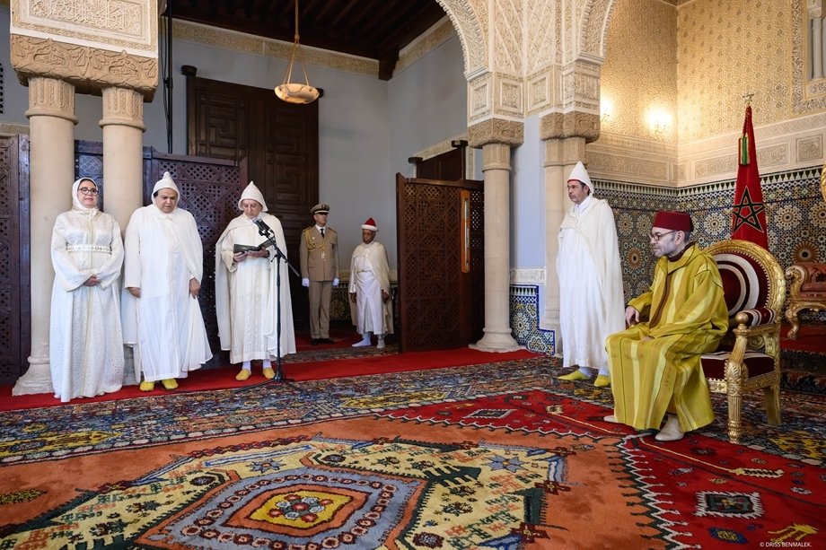 الملك محمد السادس يستقبل أعضاء المجلس الأعلى للسلطة القضائية