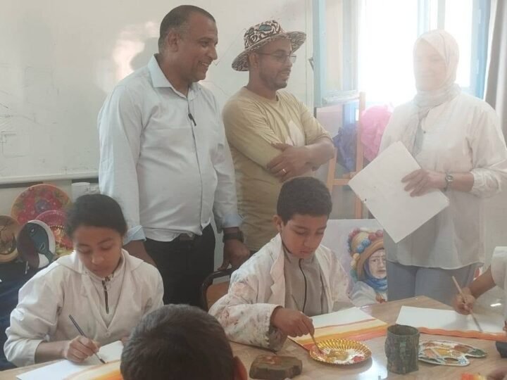 ورشة فنية لفائدة تلاميذ ابن جرير