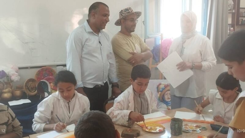 ورشة فنية لفائدة تلاميذ ابن جرير