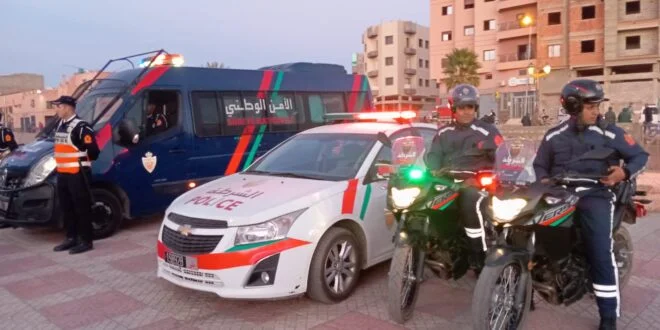 توقيف 6 أشخاص بشبهة السرقة وإلحاق خسائر بممتلكات خاصة بابن جرير
