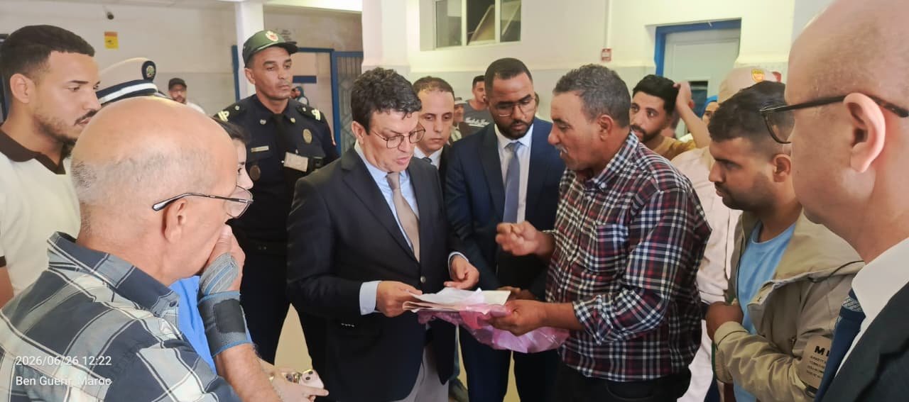 العامل بوينيان يتفقّد مستشفيات ابن جرير