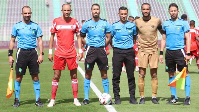 ضربة خطأ في نهاية المباراة تحرم شباب ابن جرير من فوز محقق بوجدة