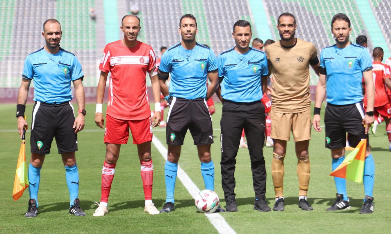 ضربة خطأ في نهاية المباراة تحرم شباب ابن جرير من فوز محقق بوجدة