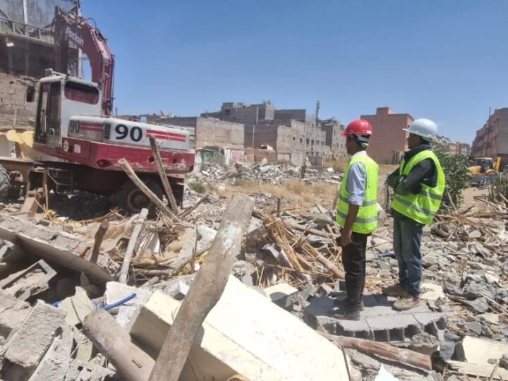 هدم 38 بناية عشوائية بمراكش