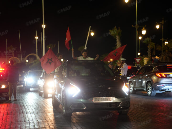 أجواء احتفالية بالأقاليم الجنوبية عقب فوز المغرب على هايتي
