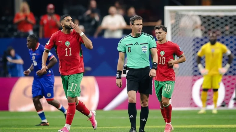 المغرب ينهي دور المجموعات بفوز على هايتي