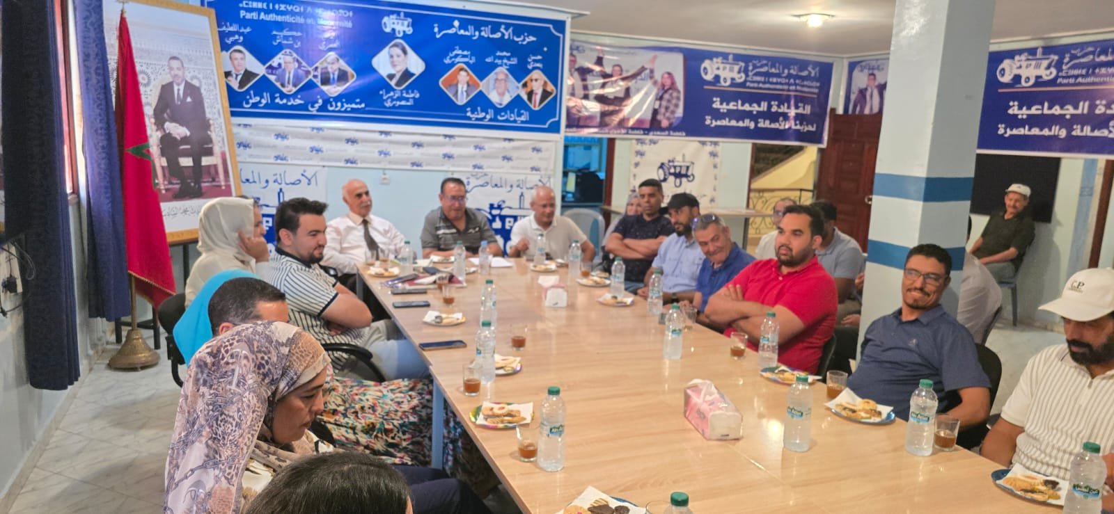 لقاء تواصلي مع أطر محلية استعدادا لمؤتمر “البام” بابن جرير