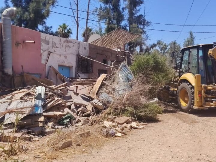 هدم 323 بناية عشوائية ضواحي مراكش