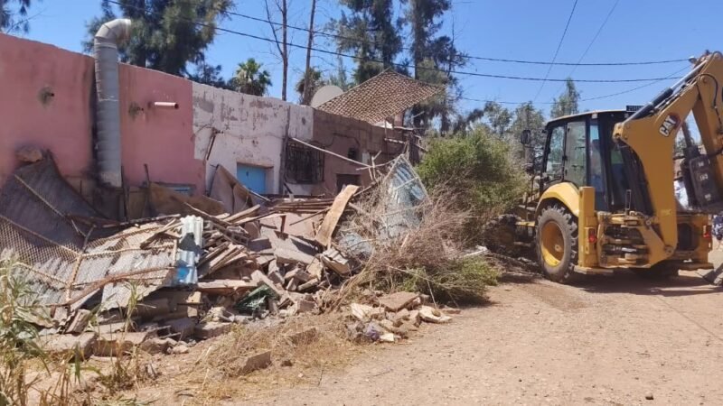 هدم 323 بناية عشوائية ضواحي مراكش