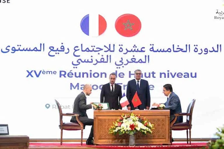 اختتام الاجتماع رفيع المستوى بين المغرب وفرنسا